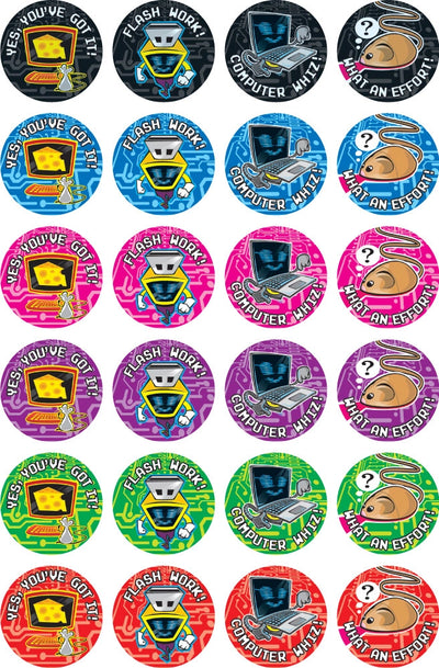 Computer Whizz - Merit Stickers (Pack of 96)