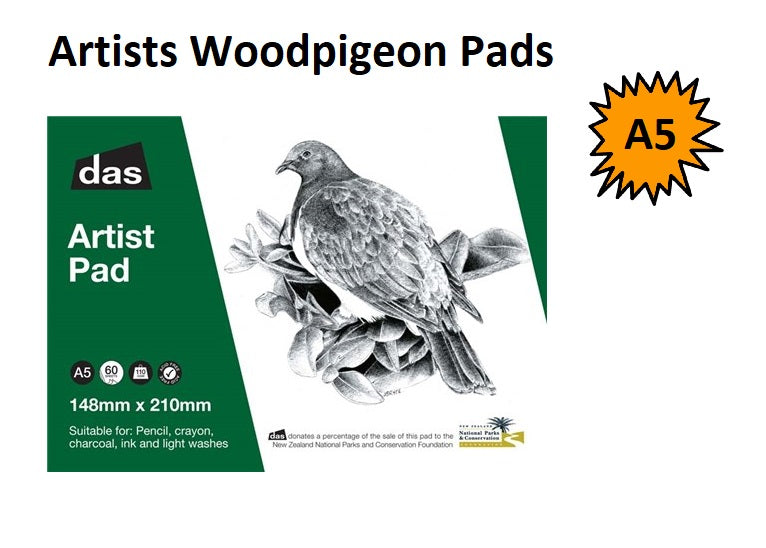 A5 - DAS Artist Pad - 60 sheets, 110gsm