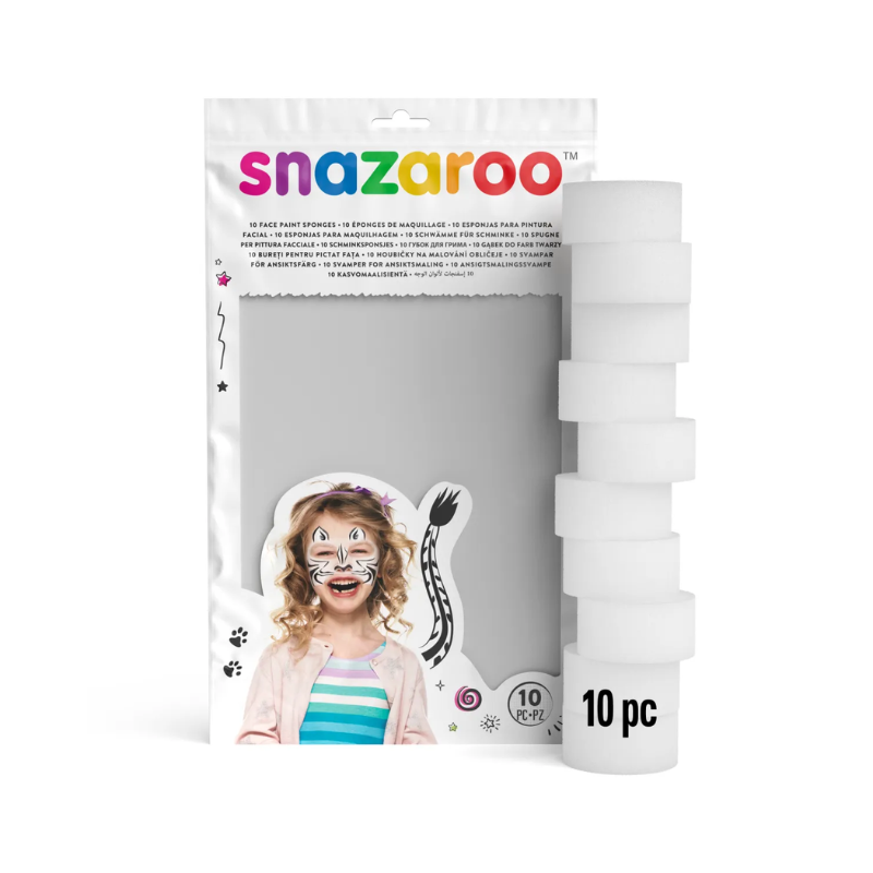 Face Paint Sponges - Pack of 10