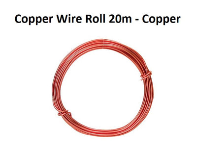 Copper - Copper Wire Roll 20m