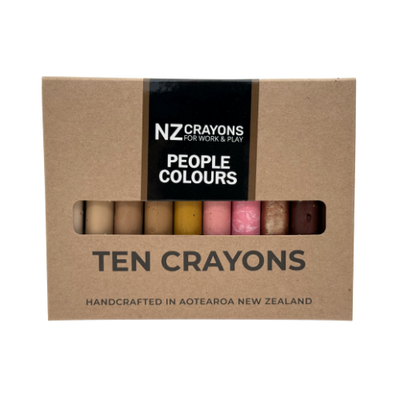 People Crayons - Assorted - Box 10