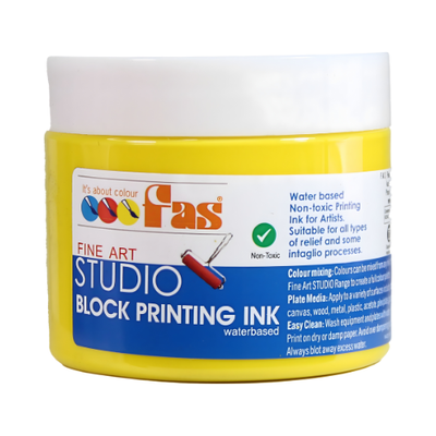 Yellow 100mL - FAS Studio Printing Ink (Waterbased)