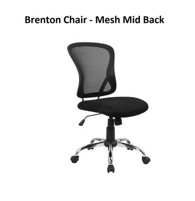 Brenton Chair - Mesh Mid Back
