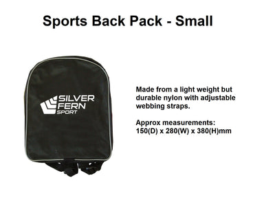 Sports Back Pack - Small