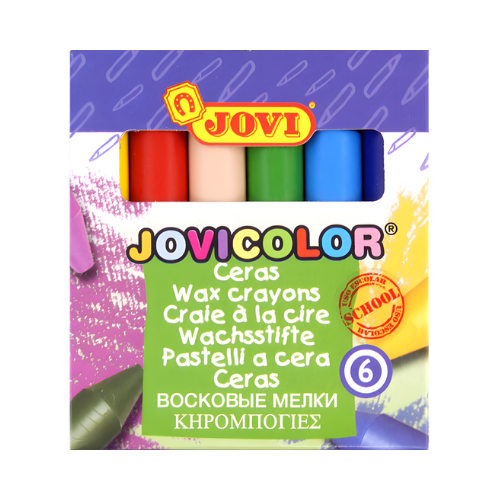 Jovi Wax Crayons - Pack of 6