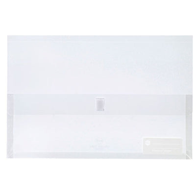 Polypick Document Wallet - Foolscap - Clear