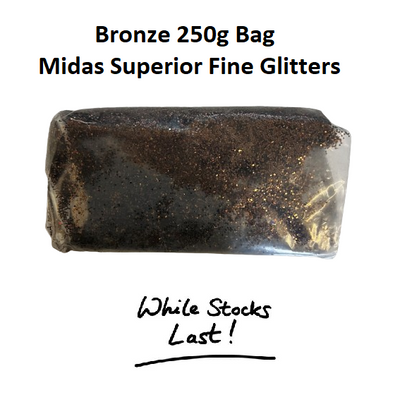 Bronze 250g bag - Midas Superior Fine Glitters