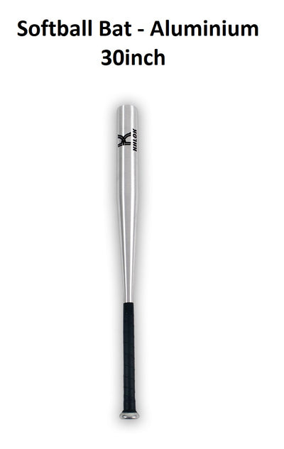 Softball Bat - Aluminium - 30 inch Silver