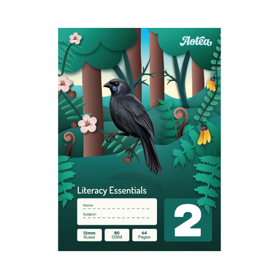 Aotea Literacy Essentials Book 2 (12mm Ruled)