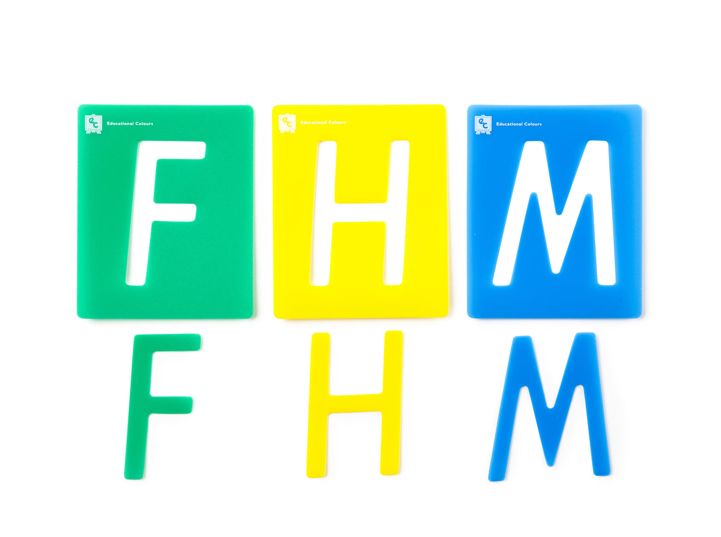 Dual Stencils - Upper Case Alphabet