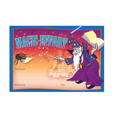 Magic Effort - Certificates (Pack of 35)