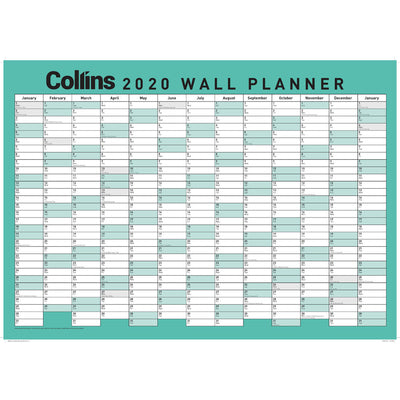 Year Wall Planner - A2 Laminated