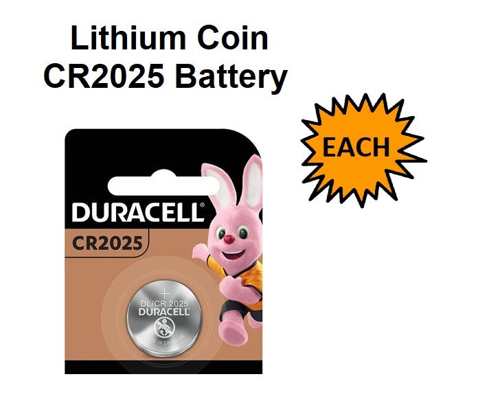 Button Battery - CR2025 - Single