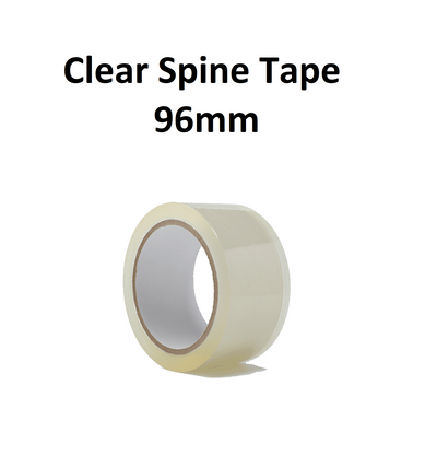 Clear Spine Tape - 96mm x 50m