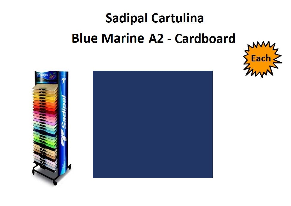 A2 - Cardboard - Single Sheets - Dark Blue