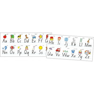 Alphabet Desk Strips