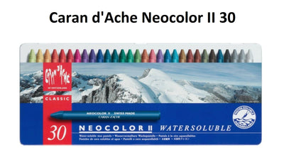 Caran D'Ache - Neocolour II Aquarelle Pastels - 30's