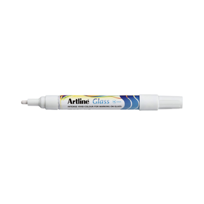 White 4mm - Artline Glass Marker