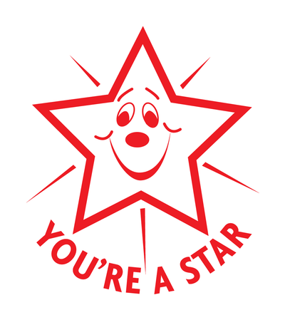 You're A Star - Merit Stamp