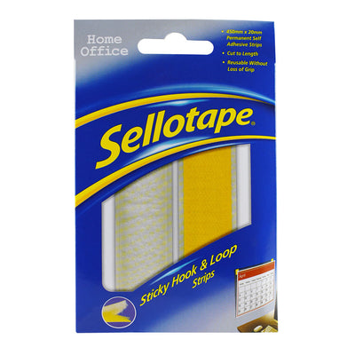 Hook and Loop - Strip - 20mm x 450mm