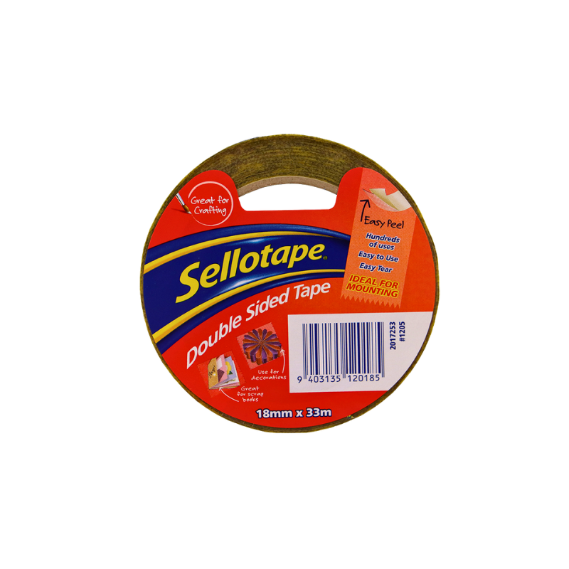Double Sided Tape - 18mm x 33m