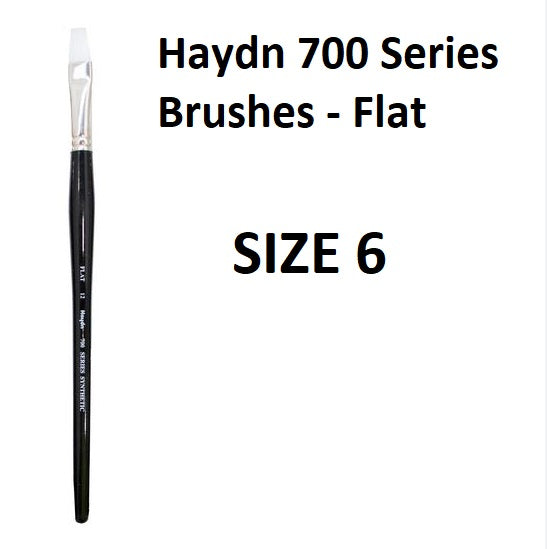 Size 6 - Haydn 700 Series Brushes - Flat