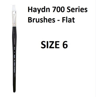 Size 6 - Haydn 700 Series Brushes - Flat