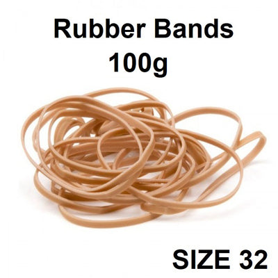 Size 32 - Rubber Bands 100g