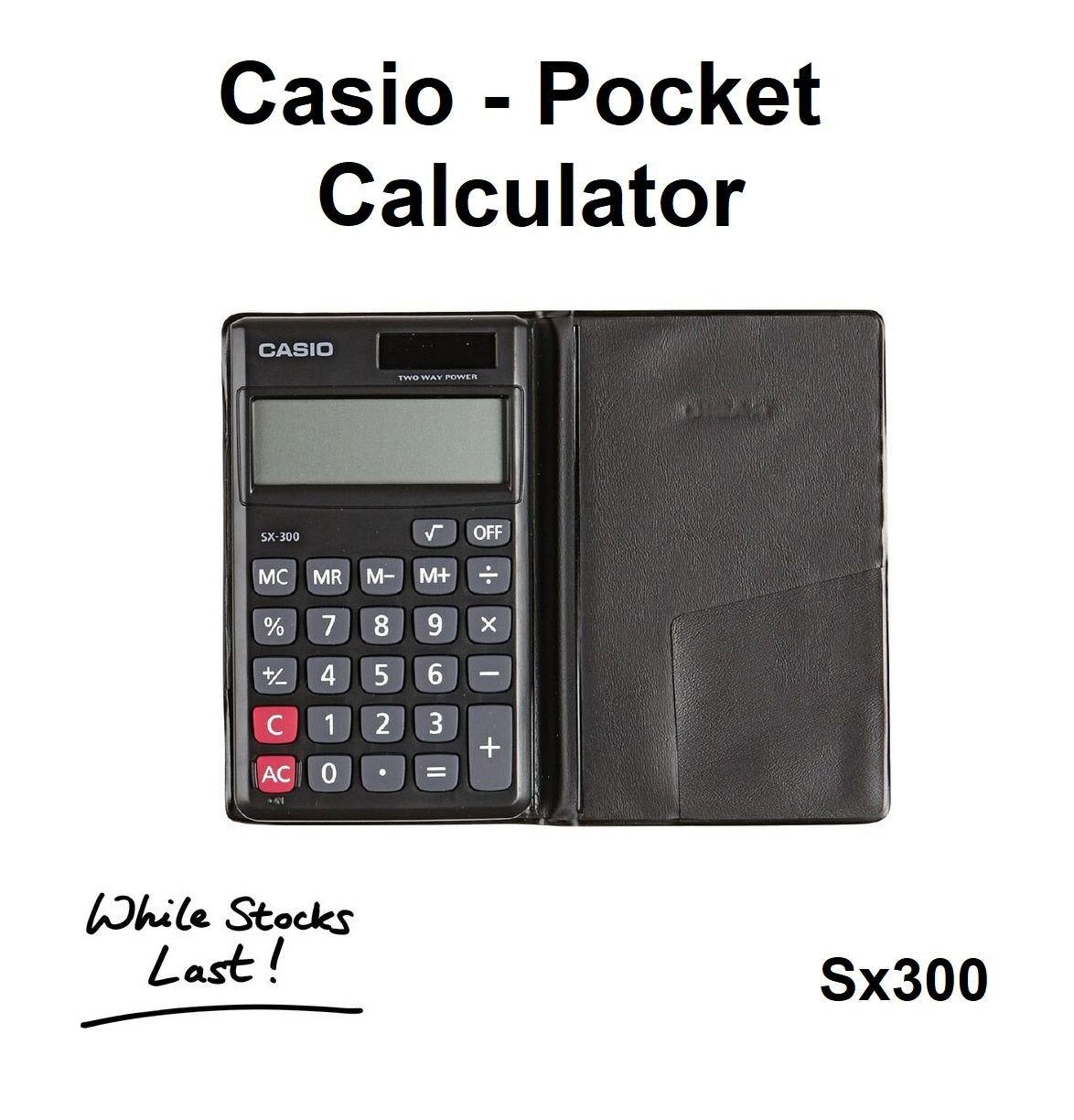 Sx300 Casio Handheld Calculator