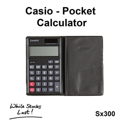 Sx300 Casio Handheld Calculator