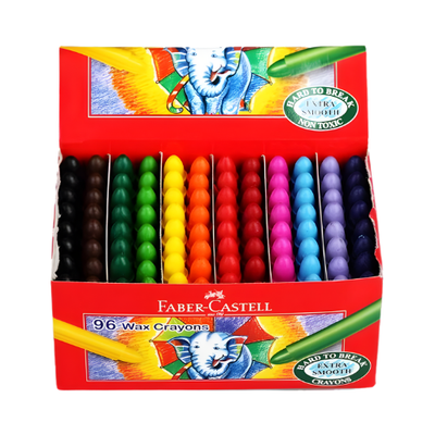 Faber Castell Chublets Wax Crayons - 96's
