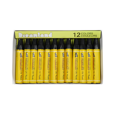 Dreamland Oil Pastels - Large 12's - Black