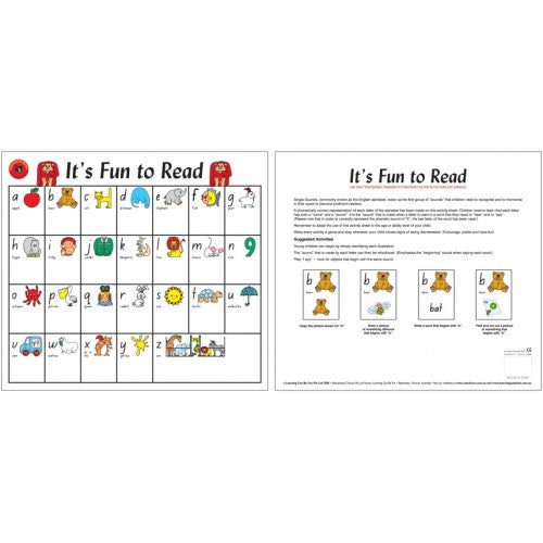 Its Fun To Read Worksheet Activity Board