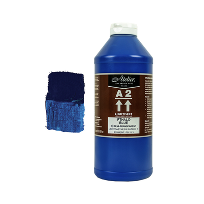 Pthalo Blue 1L - Chroma A2 Acrylic Paint