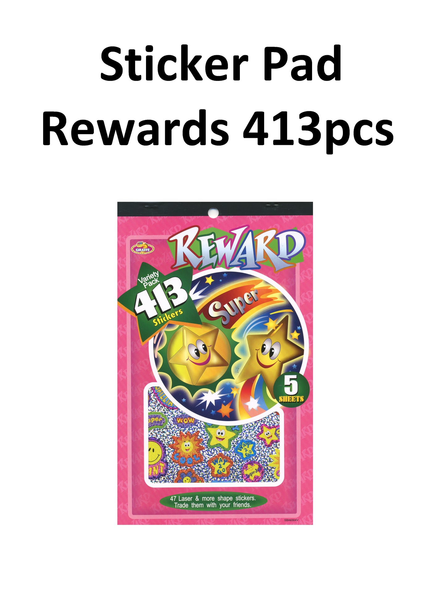 Value Merit Reward Stickers - 413pcs