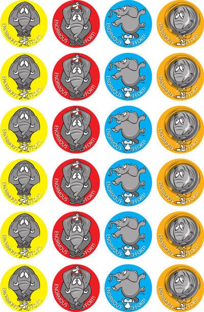 Enormous Effort - Merit Stickers (Pack of 96)