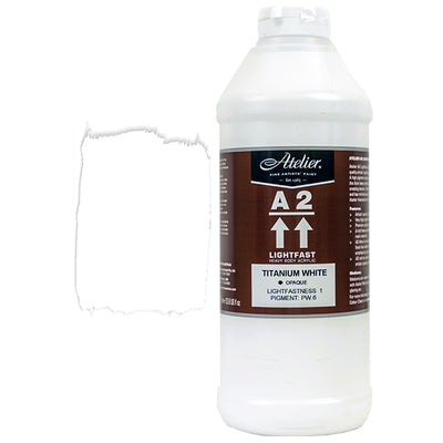 Titanium White 1L - Chroma A2 Acrylic Paint