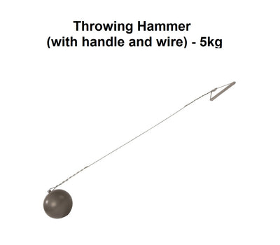 Throwing Hammer (with handle and wire) - 5kg