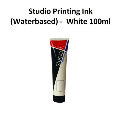 White 100mL - FAS Studio Printing Ink (Waterbased)
