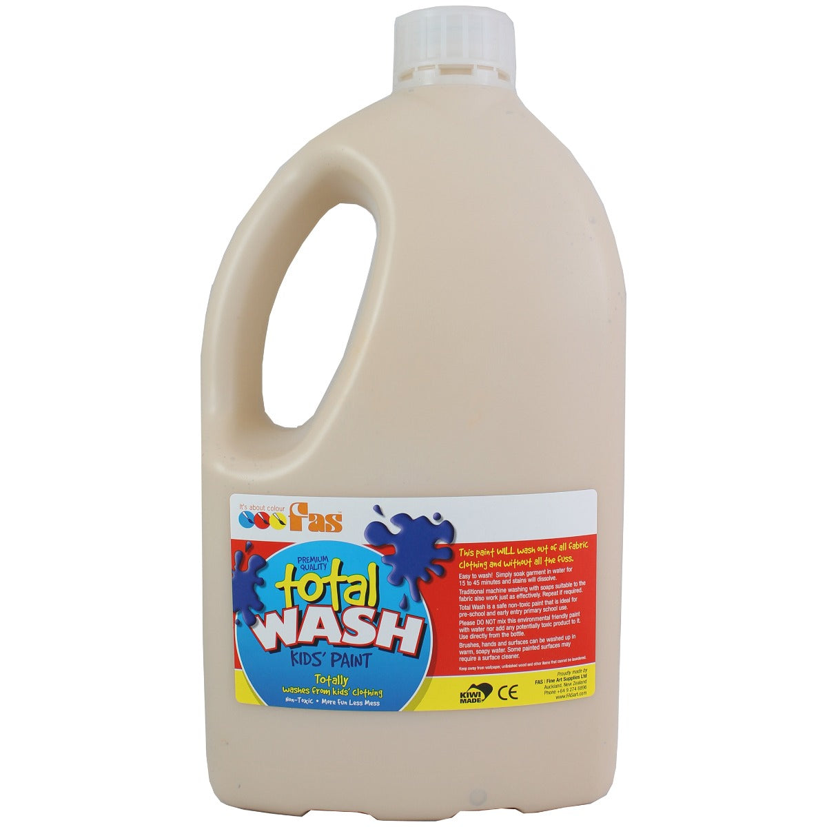 Beige 2L - Total Wash Kids Paint