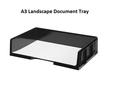 A3 Landscape Document Tray