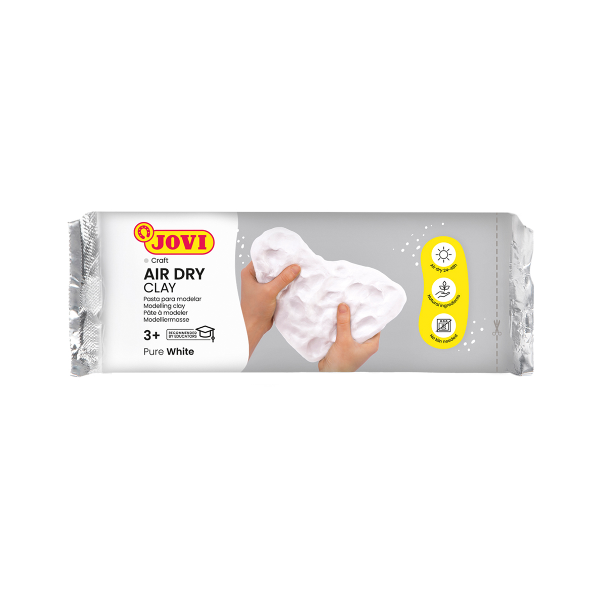 White 500g - Air Hardening Modelling Clay