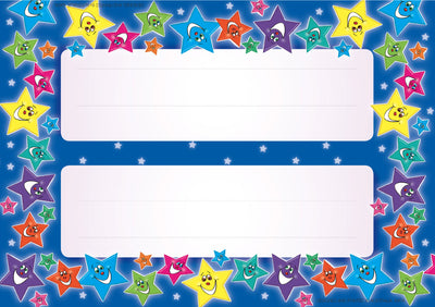 Stars - Nameplates (Pack of 35)