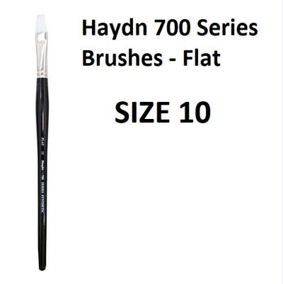 Size 10 - Haydn 700 Series Brushes - Flat