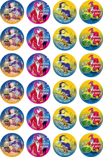Witches & Wizards - Merit Stickers (Pack of 96)