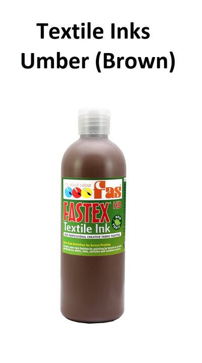 Umber (Brown) 1L - FAStex Textile Inks