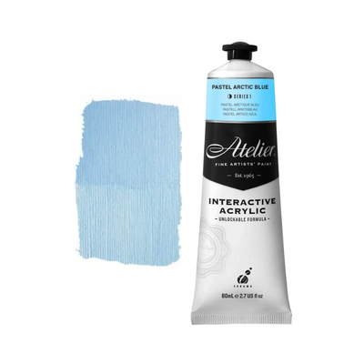 Pastel Arctic Blue 80ml - Atelier Acrylic Paint S1