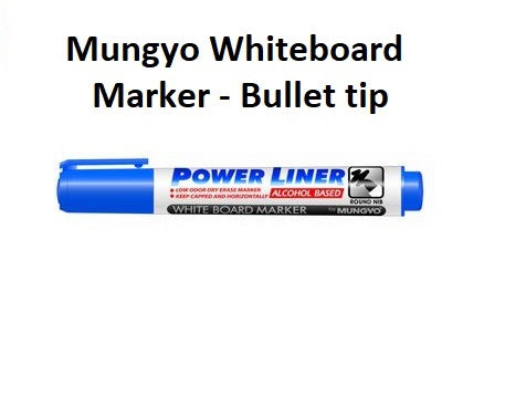 Blue - Bullet Tip Mungyo Whiteboard Marker