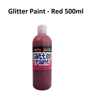 Red 500mL - Glitter Paint
