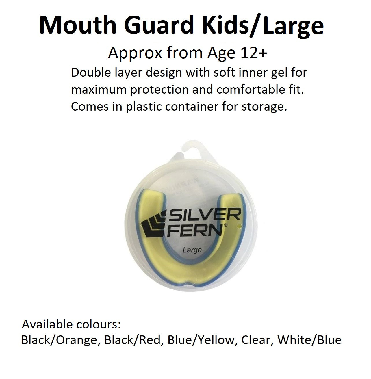 Mouthguard - Large (Senior 12+ years)
